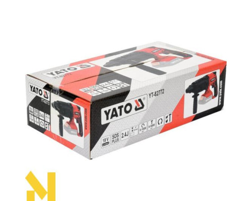 Перфоратор акумуляторний Yato YT-82772 (без АКБ та ЗП)