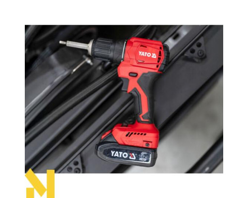 Дриль-шуруповерт акумуляторний YATO YT-827788