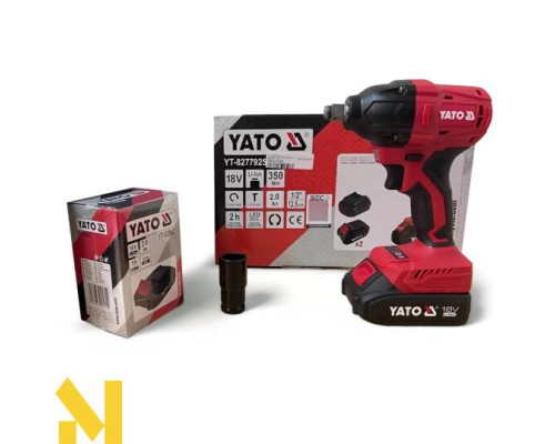 Гайковерт ударний акумуляторний YATO YT-8277925