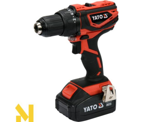 Дриль-шуруповерт акумуляторний YATO YT-82784