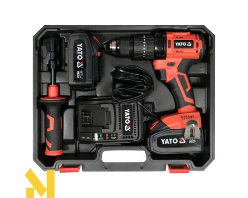 Дриль-шуруповерт акумуляторний YATO YT-82791