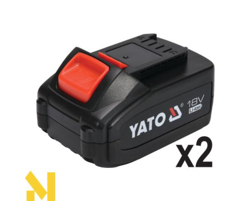 Дриль-шуруповерт акумуляторний YATO YT-82791