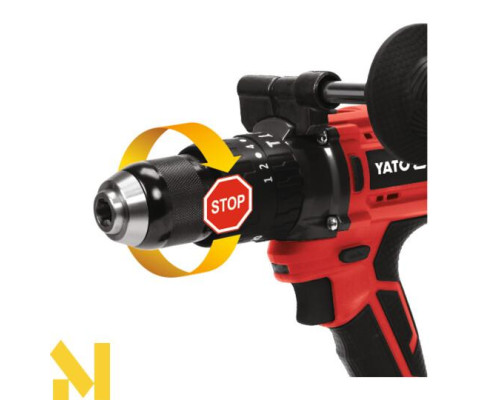 Дриль-шуруповерт акумуляторний YATO YT-82791