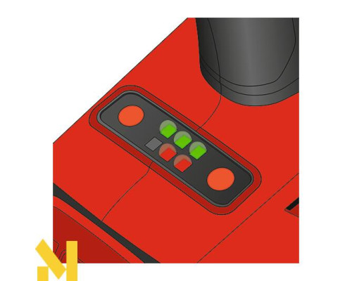 Гайковерт акумуляторний YATO YT-82807