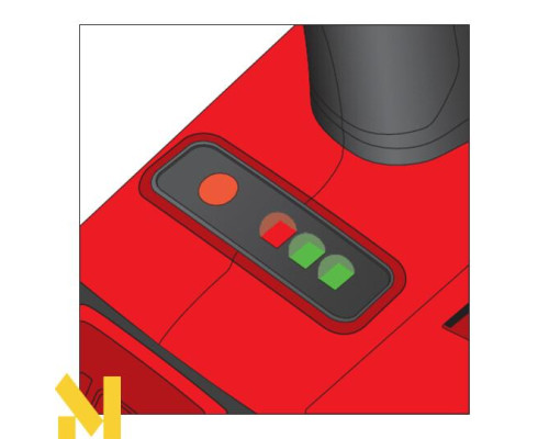 Гайковерт акумуляторний YATO YT-828076 (без АКБ та ЗП)