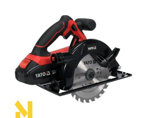 Пила дискова акумуляторна YATO YT-82808