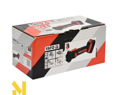 Багатофункціональний інструмент (реноватор) акумуляторний YATO YT-82818