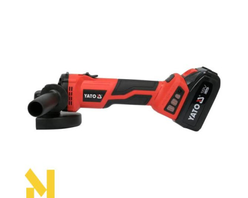 Болгарка (кутова шліфмашина) акумуляторна YATO YT-828294