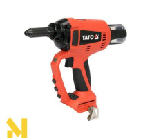 Заклепочник аккумуляторный YATO YT-82956 (без АКБ та ЗП)