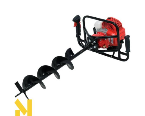 Мотобур YATO YT-84660 + 3 шнеки та подовжувач