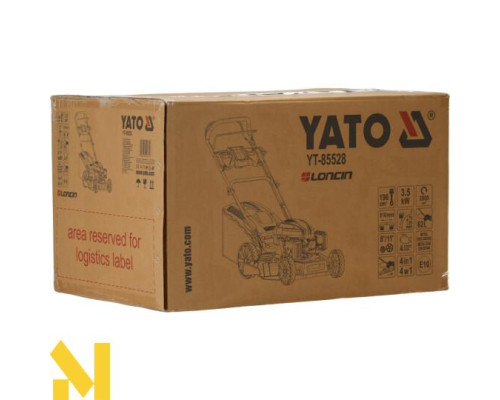 Газонокосарка бензинова Yato YT-85528