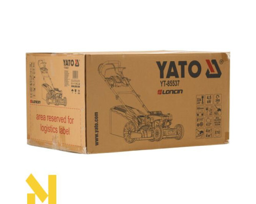 Газонокосарка бензинова Yato YT-85537
