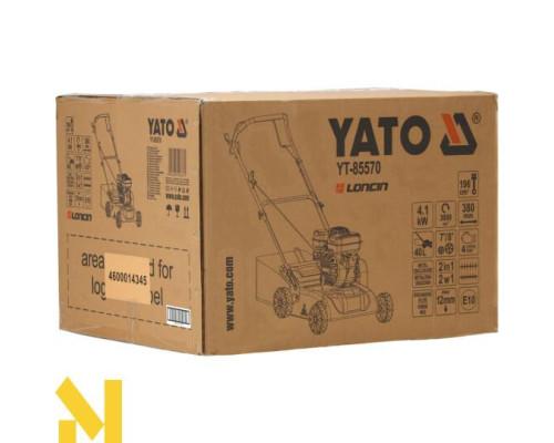 Аератор-скарифікатор бензиновий YATO YT-85570