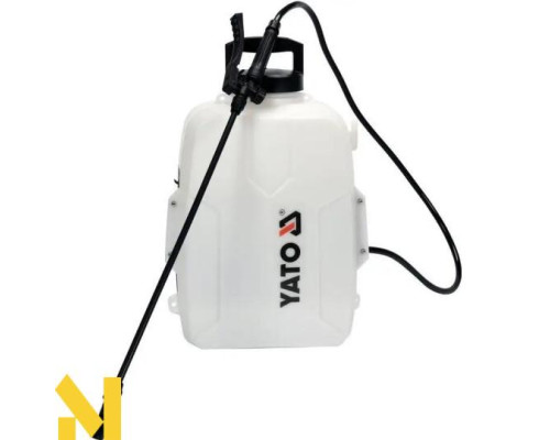 Обприскувач акумуляторний ранцевий Yato YT-86211 (без АКБ та ЗП)