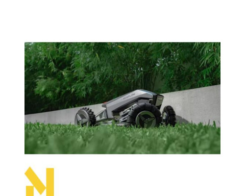 Газонокосарка-робот EcoFlow Blade з комплектом для підмітання газону (ZMH100-B-EU-V20/ZMH100LY-B)