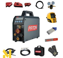 Зварювальний інвертор PATON StandardTIG-200 + зварювальний набір «Стандарт TIG»