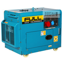 Генератор дизельний Full FDL9000SC3 (6,3 кВт)