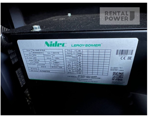 Генератор дизельний FOGO FD 80 W-ST (62 кВт)