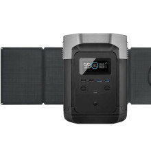 Набір EcoFlow Delta (1260 Вт·год / 1800 Вт) + one 110W Solar Panel Bundle