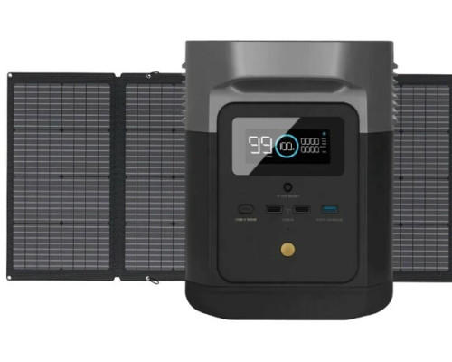 Набір EcoFlow Delta Mini (882 Вт·год / 1400 Вт) + 220W Solar Panel