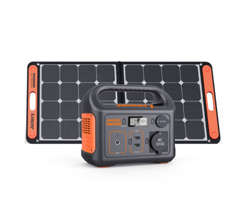 Зарядна станція Jackery Explorer 240 (240 Вт·год / 200 Вт) + Solarsaga 100W