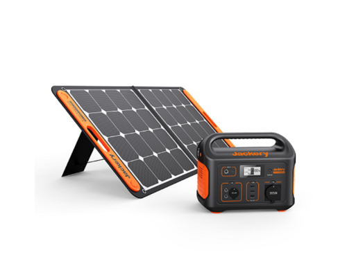 Зарядна станція Jackery Explorer 500 (500 Вт·год / 500 Вт) + Solarsaga 100W