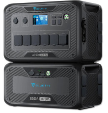 Зарядна станція Bluetti AC500 + B300S (3072 Вт·год / 5000 Вт)