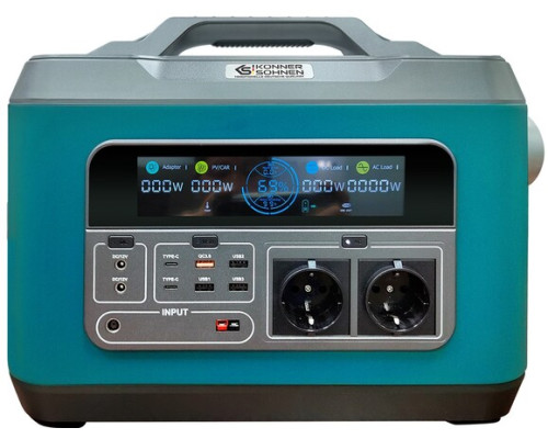Зарядна станція Konner&Sohnen KS 3000PS-FC (3200 Вт·год / 3000 Вт)