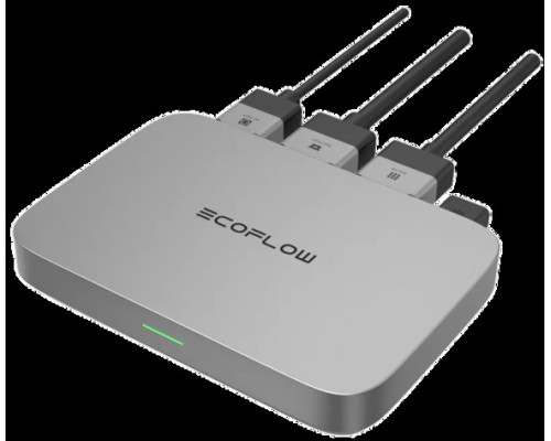 Комплект енергонезалежності EcoFlow PowerStream - мікроінвертор 800W + зарядна станція Delta Max 2000 (2016 Вт·ч / 2400 Вт) + 2 x 400W стаціонарні сонячні панелі