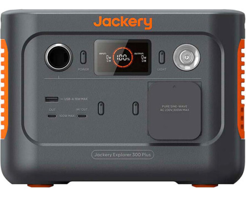 Комплект зарядна станція і панель Jackery 300PLS 40W (60-0304-EUB1A1)