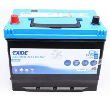 Тяговий акумулятор EXIDE ER350 DUAL, 80Ah/510A, для водного транспорту