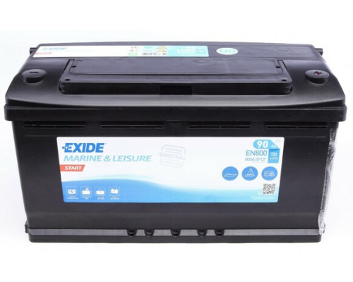 Акумулятор EXIDE EN800, 90Ah 720A, для водного транспорту