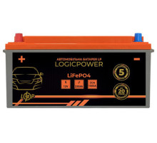 Автомобільний акумулятор Logicpower LiFePO4 BMS 1500 А, 12.8В, 230 Аг (24771)