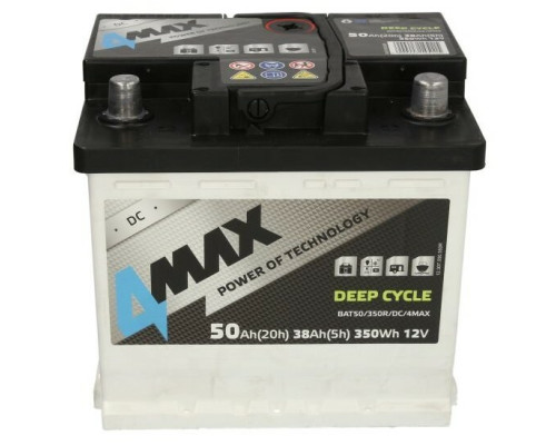 Тяговий акумулятор 4MAX BAT50/350R/DC, Deep Cycle