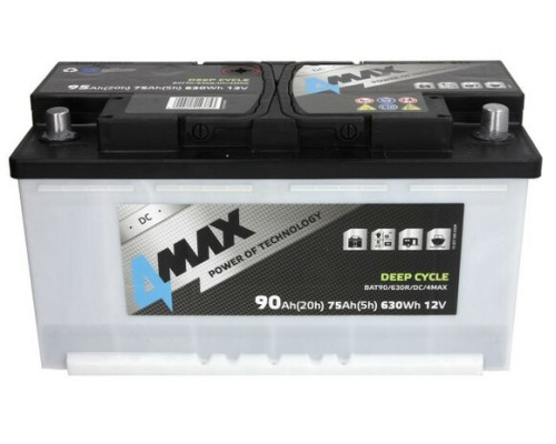 Тяговий акумулятор 4MAX BAT90/630R/DC