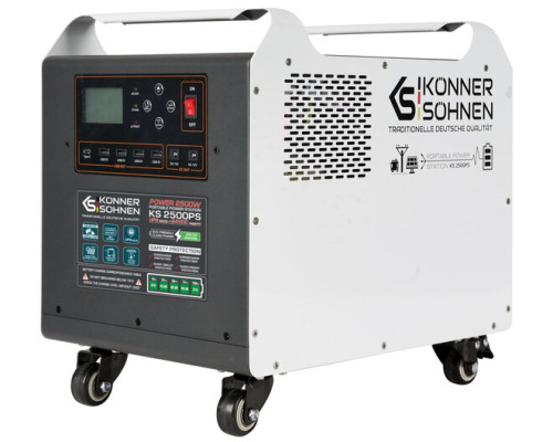 Зарядна станція Konner&Sohnen KS 2500PS (2560 Вт·год / 2500 Вт)