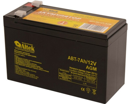 Акумулятор ALTEK ABT 7 Аг, 12В AGM (2114215)