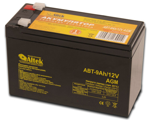 Акумулятор ALTEK ABT 9 Аг, 12В AGM (2114216)