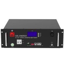 Акумуляторна батарея GSL 51.2В, 100 Аг (GSL51100-3.5U)