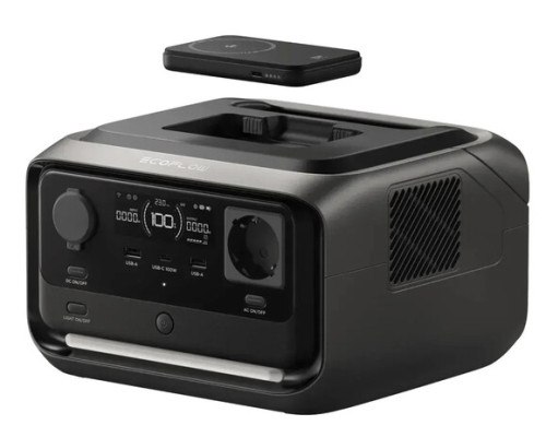 Купити зарядна станція EcoFlow RIVER 3 Plus Wireless (286 Вт·год / 600 Вт)