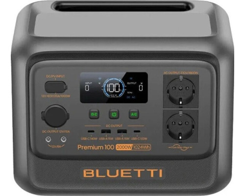 Купити зарядна станція Bluetti Premium 100 V2 (1024 Вт·год / 2000 Вт)