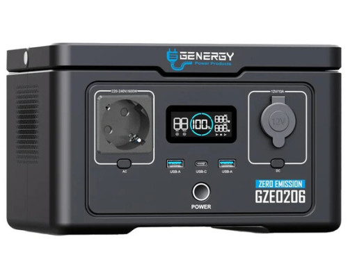 Купити зарядна станція GENERGY ZERO GZE-0206 (256 Вт·год / 600 Вт)