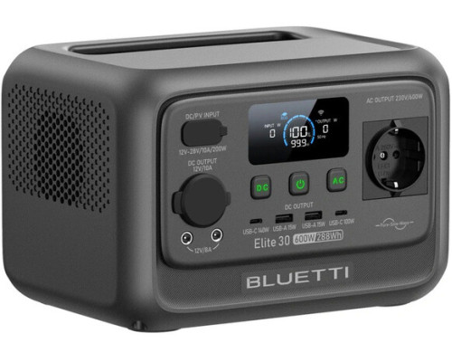 Зарядна станція Bluetti Elite 30 V2 (288 Вт·год / 600 Вт)