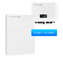Гібридний інвертор All-in-One Livoltek ESS 3-Phase 5 кВт з АКБ 10 кВт·год та BMS (3-Phase 5+10)
