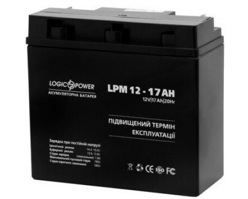 Акумулятор Logicpower AGM LPM 12 - 17 AH