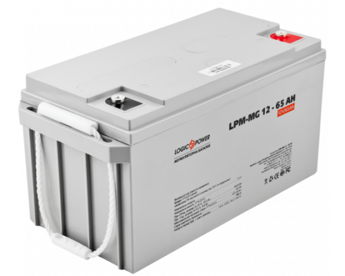 Акумулятор мультигелевий Logicpower AGM LPM-MG 12 - 65 AH