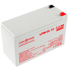 Акумулятор гелевий Logicpower LPM-GL 12 - 7,2 AH