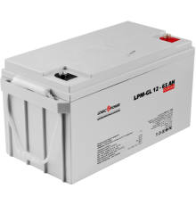Акумулятор гелевий Logicpower LPM-GL 12 - 65 AH