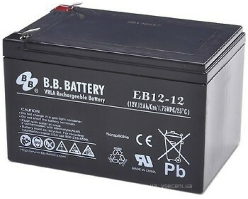 Акумуляторна батарея BB Battery EB12-12