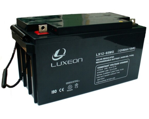 Акумуляторна батарея Luxeon LX12-65MG